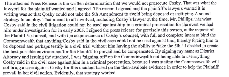 Illustration for article titled Documents Show How Hard Ex-DA Bruce Castor Worked To Help Bill Cosby Avoid Charges